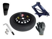 Set – Thuiskomer HYUNDAI i10 II R15 4x100x54,1 + sleutel + krik + opbergzak voor krik