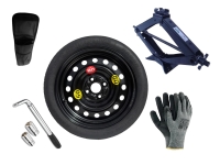 Set – Thuiskomer CHEVROLET SPARK II R15 4x100x56,5 + sleutel + krik + opbergzak voor krik