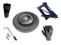 Set – Thuiskomer HONDA CITY VI R15 4x100x56,1 + sleutel + krik + opbergzak voor krik